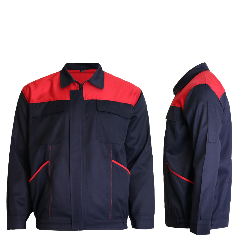 لباس کار اطلس (سرمه ای قرمز ) برند مکسون_MAXON